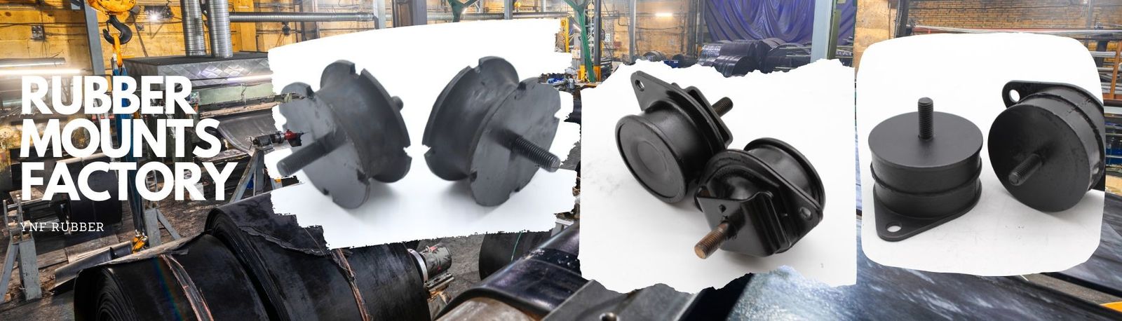 Bâtis de moteur en caoutchouc