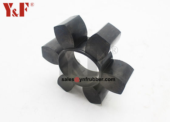 Couplings en caoutchouc flexible noir durable, plage de pression réglable cylindrique