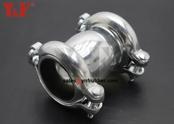 Pipe de raccordement en caoutchouc flexible industriel solide et fiable