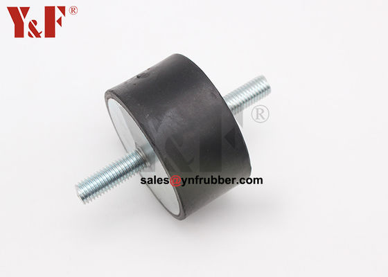 75xH40 M12 Montage anti-vibration Petites pièces de fixation de transit captives